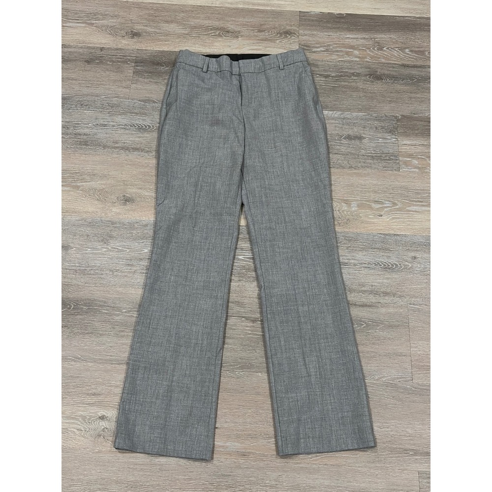 Nine West Barely Bootcut Gray Dress Pants Womens Size 6 Professional Trousers